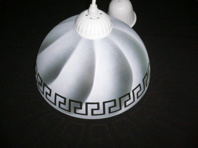 Светильник КОЛПАК (стекло) малый D25см ГС118М (5!!!)