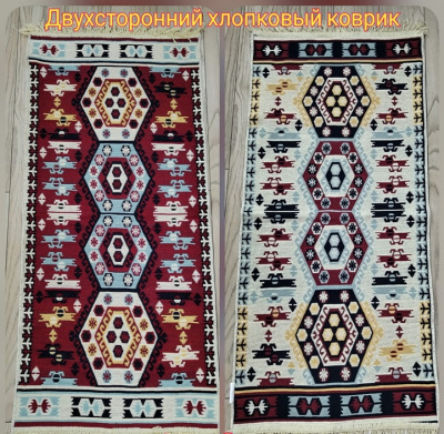 Коврик ZALEL "VOSTOK 1957" 1шт (60*120) с бахромой