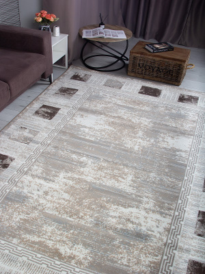 Ковер NESTA 1,0*2,0 прямой 26930A - BEJ / TOZ GRI