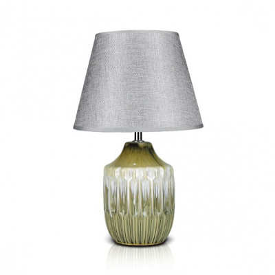 F636-7.5 Grey+Grey aбажур H=39см Лампа настольная (1)