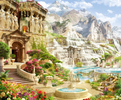 Фотообои Античный город №276 (12л.) 294*260