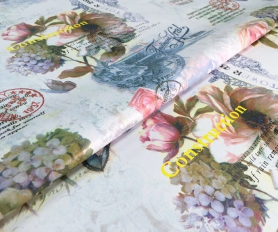 GW-21580 Клеенка "PRINT" на тканевой основе 1,37м*20м (20) (ST2464-1)