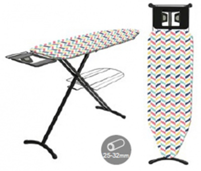 Доска гладильная "GINI" DELINA 38*124,5*91см