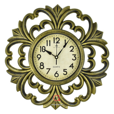 326-5 bronze 400x400x40мм Часы настенные Atlantis 