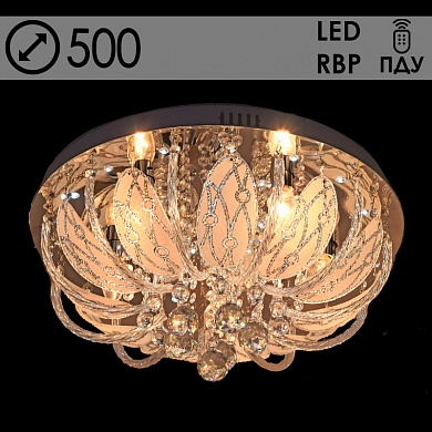 55540/500 CR 5х40W E14 LED-RBP ПДУ d500 светильник потолочный (1)