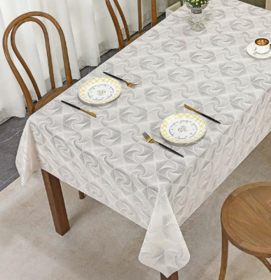 723WH Клеенка Merletti ажурная без основы (1,4*20м) белый.