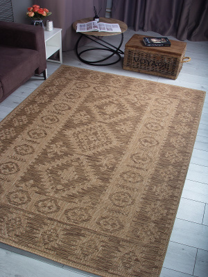 Ковер AFRA 1,6*2,3 прямой ST056A BROWN
