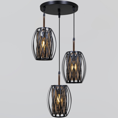 06004-0.9-03 BK Е27 Н=90см Светильник подвесной (1)