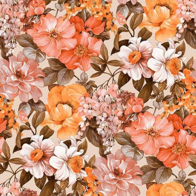 1629-03 Клеенка Florista 1.4*20м 