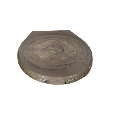 Сиденье для унитаза Prima Vera "КЛАССИК" с рис. Дерево (10)