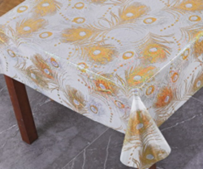 3638B Клеенка PRESTIGE прозрачная с лазерной печатью 1,37*20м (20) 