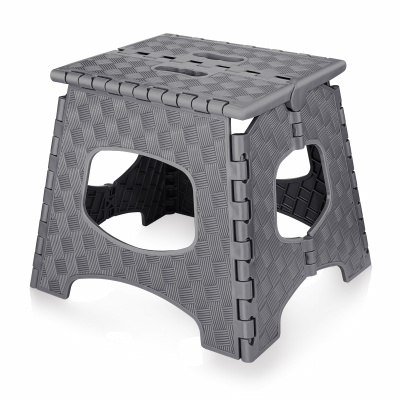 Табурет складной «МУЛЬТИСТУЛ» малый графитовый 28см (16) Э-113 