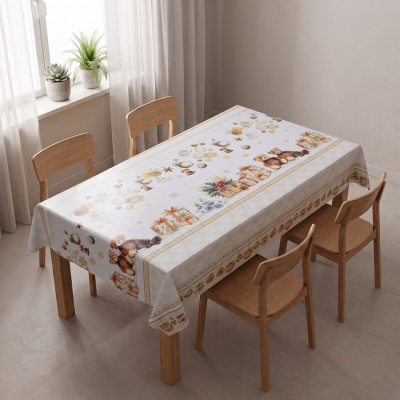 Клеенка Mirror GX-440A, Гора подарков 1,4*20м (Новый год!)