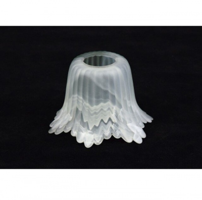 Плафон Снежинка белый Е27 d160 h130