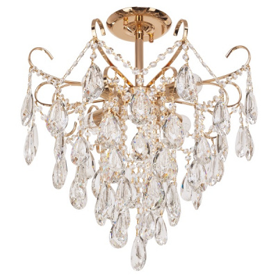 15506/4FGD WT Е27 60W Светильник потолочный c хрусталем (1)