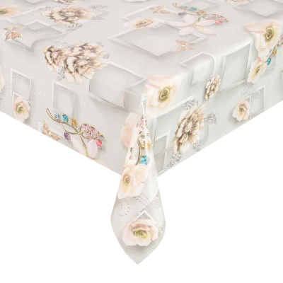 81466-3 Клеенка Damask гладкая нетканая основа 1,37*25м