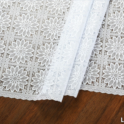 LA-0508UP Клеенка Grace Лейс ажурная без основы (1,37*20м) белый