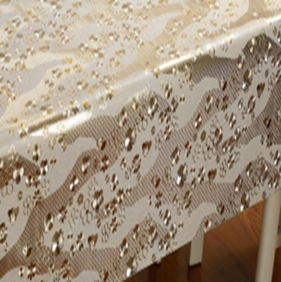 0086J Клеенка Tango "Metallic" на тканой основе 1,4м*20м (20) золото