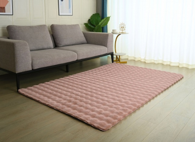 Ковер BUBBLE PREMIUM 0,8*1,5 прямой MS2000 PINK