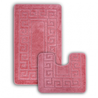 Коврик CONFETTI MAXIMUS 2шт 50*80см (14мм) №580 темно-розовый (dusty rose)