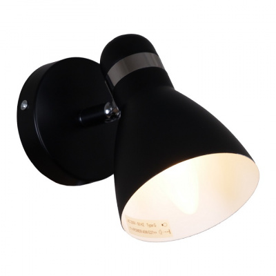 04714-0.2-01 BK-металл Е27 40W Светильник настенный (1) 