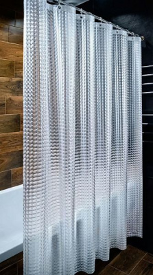 Штора для ванны Delly 3D 170*180см (12 колец) FGT-10011