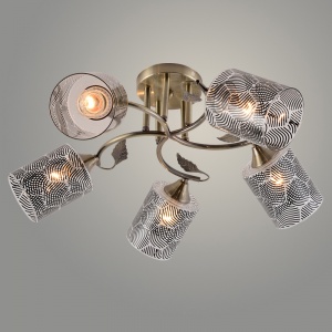 1543A/5 AB 5х60W E27 d580 Светильник потолочный (4)