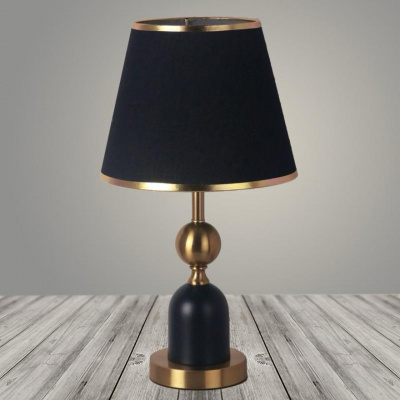 20316 BK+BR h460 1х40W E27 Лампа настольная (1)