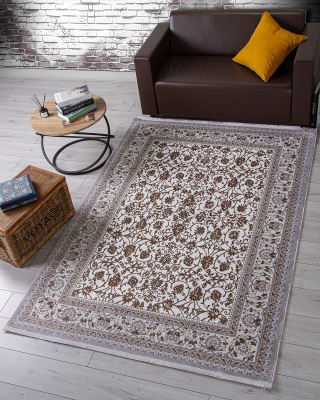 Ковер HALIF 2,0*4,0 прямой F608 GRAY-GREEN