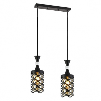 3032/2B BK Е27 60W H100см Светильник подвесной (2)