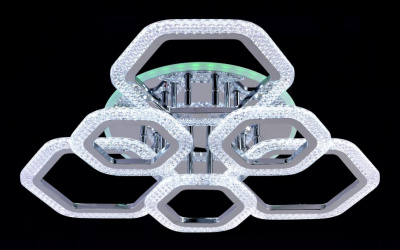 8490C/3+3A CR (RGB) 58W+5W димм. ПДУ Светильник светодиодный (1)