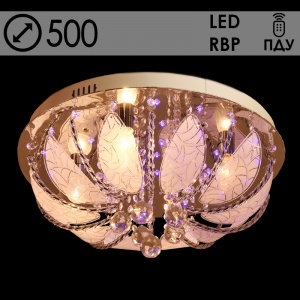 55787/500 CR 5х40W E14 LED-RBP ПДУ d500 Светильник потолочный (1)