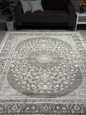 Ковер ARMINA 2,0*4,0 прямой GA007G GREY/ GREY