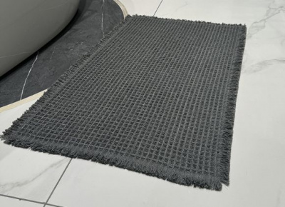Коврик ROOMIS Waffle  60*100см Dark Grey 