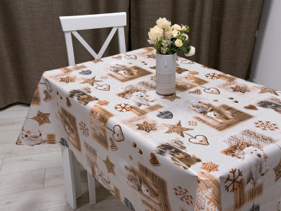 M82023A Клеенка Mirror на нетканой основе 1,40*20м (Новый Год!) (20)