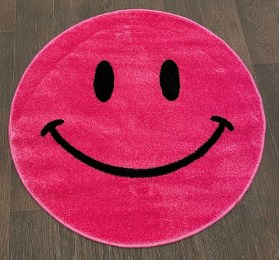 Ковер SMILE2 1,0*1,0 круглый NC19 PINK