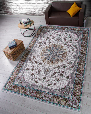 Ковер HALIF 2,0*4,0 прямой F640 GREEN-BLUE