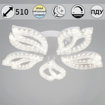 39290-0.3-05 WH D510 120W ПДУ Светильник потолочный (1)