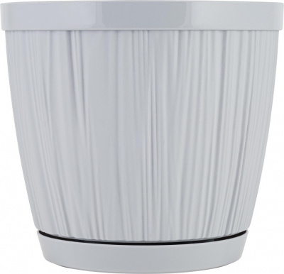 Горшок для цветов InGreen BARCELONA 6,5л, D240мм утренний туман IG623110025 (6)