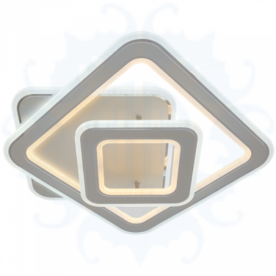 7693 WT 218W (ДВОЙНОЙ АКРИЛ) 3K-6,5K ПДУ D550 Светильник светодиодный (1)