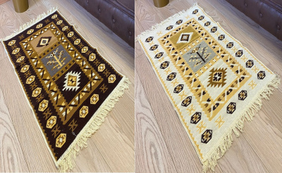 Коврик ZALEL "VOSTOK 1895" 1шт (60*120) с бахромой