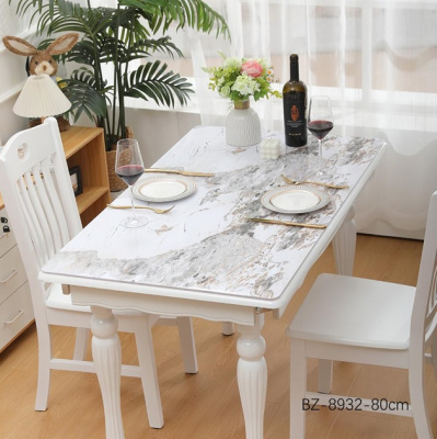 BZ-8932-120 Клеенка силиконовая 1,2м*20м (непрозрачный фон) (толщина 0,65мм) (20)