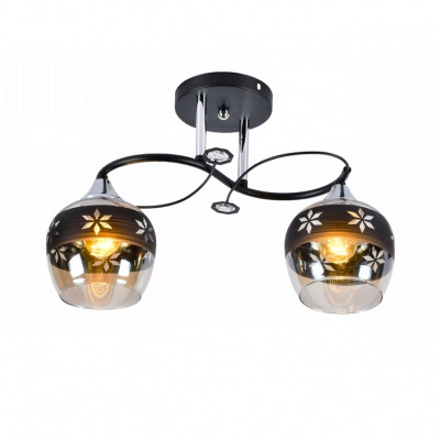1207B/2 BK+CR Е27 2х60W Cветильник потолочный (10)