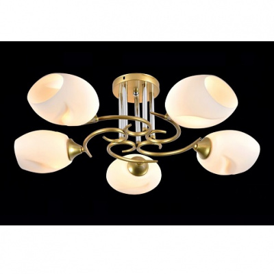 1252/5 GD+CR Е27 D630*H200мм Светильник потолочный (4) 1252/5 GD+CR Е27 D630*H200мм Светильник потолочный (4)