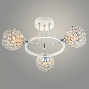 1344/3 WH+CR 3х60W E27 d500 h240 Светильник потолочный (6)