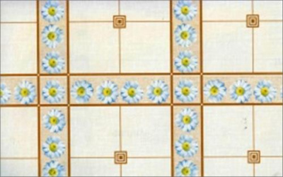 418/2 (ХП-ткань) Клеенка КОЛОРИТ 1,26-1,30*25м (25)