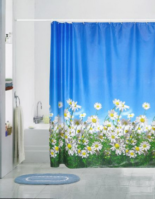 Штора для ванны ПВХ AQUA-PRIME AQP.07.008D1 180х180см (Тайвань)