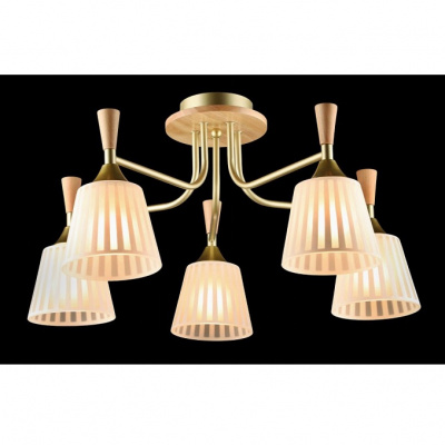 6985/5 GD+WOOD D560*H265мм Светильник потолочный (4)