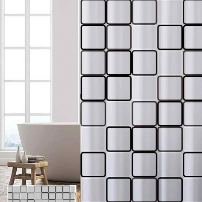 Штора для ванны Delly Classic 180*170см (12 колец) ZHY061-1