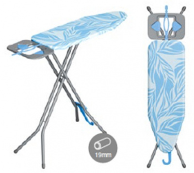 Доска гладильная "GINI" OPTIMA 30,5*91,5*82см